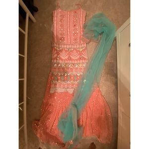 Bollywood Indian Pakistani sharara salwar kameez